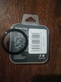 Folie protectie, Samsung Galaxy Watch 4, 40 mm, Bordura Neagra