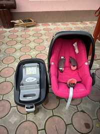 Baza isofix FamilyFix + scoica PeblePlus