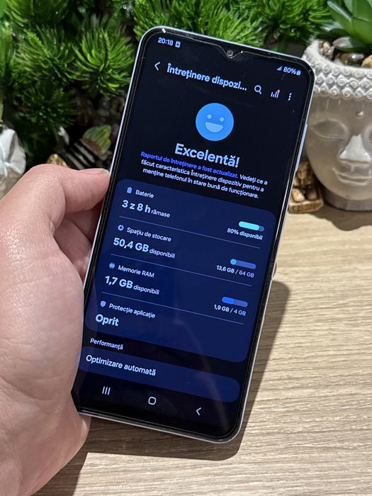Samsung A13 blue ‼️Ca Nou‼️husa si folie‼️Garantie‼️