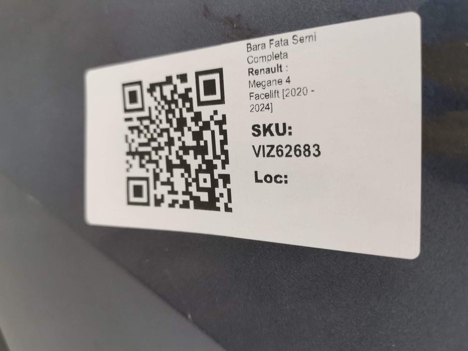 Предна броня Рено Меган 4 Фейслифт / Renault Megane 4 Facelift [ - ] О