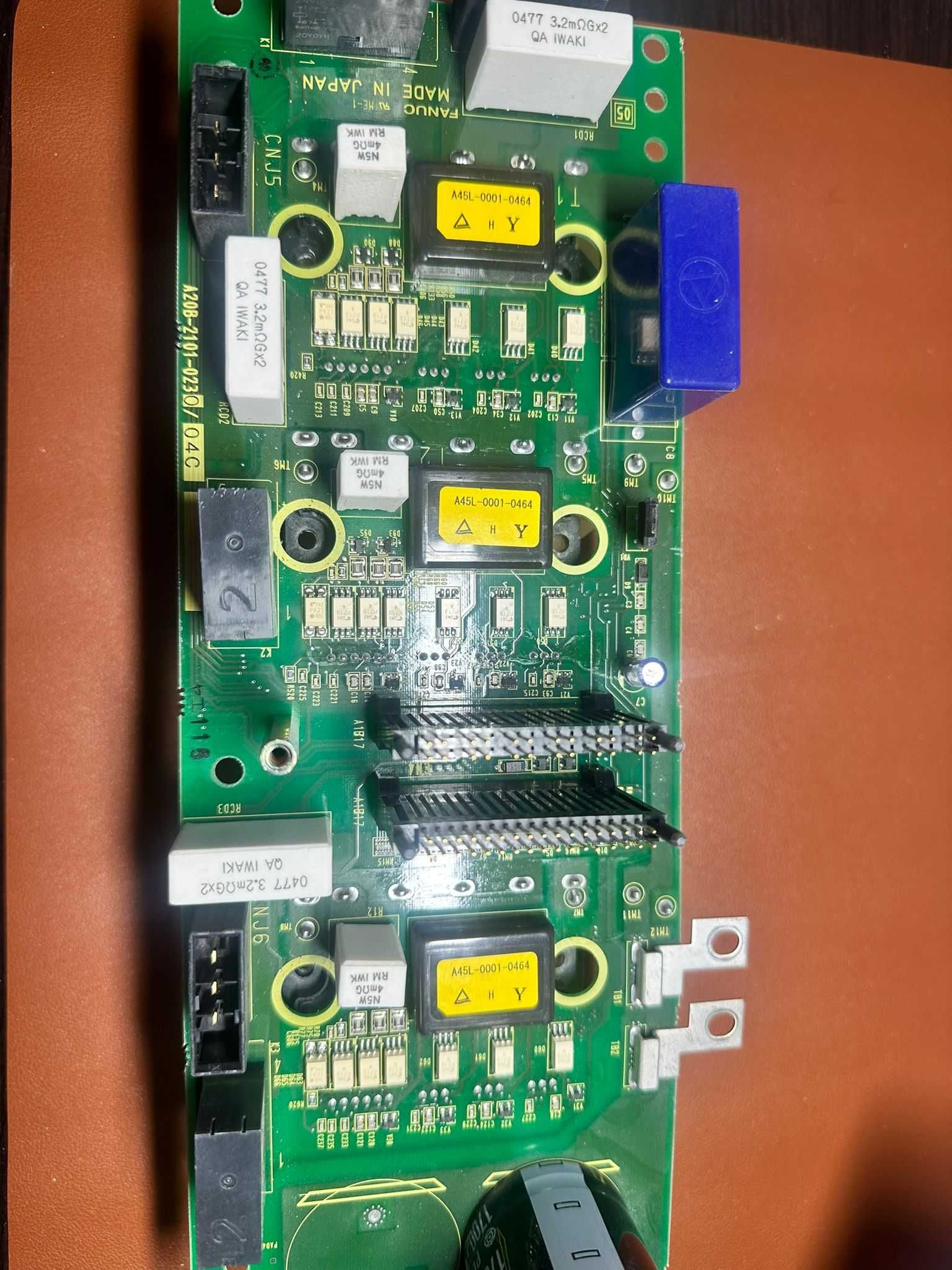 4 x Fanuc: A16B-3200-061; A20B-2101- 037; A20B-2101-023; A20B-2101-022