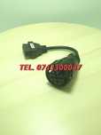 Cablu Adaptor Diagnoza Camion Tir Man Tga 12pin Obd2 Delphi Autocom M