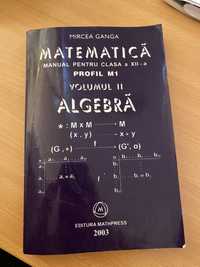 Manual matematica  pentru clasa a 12 a (M1)