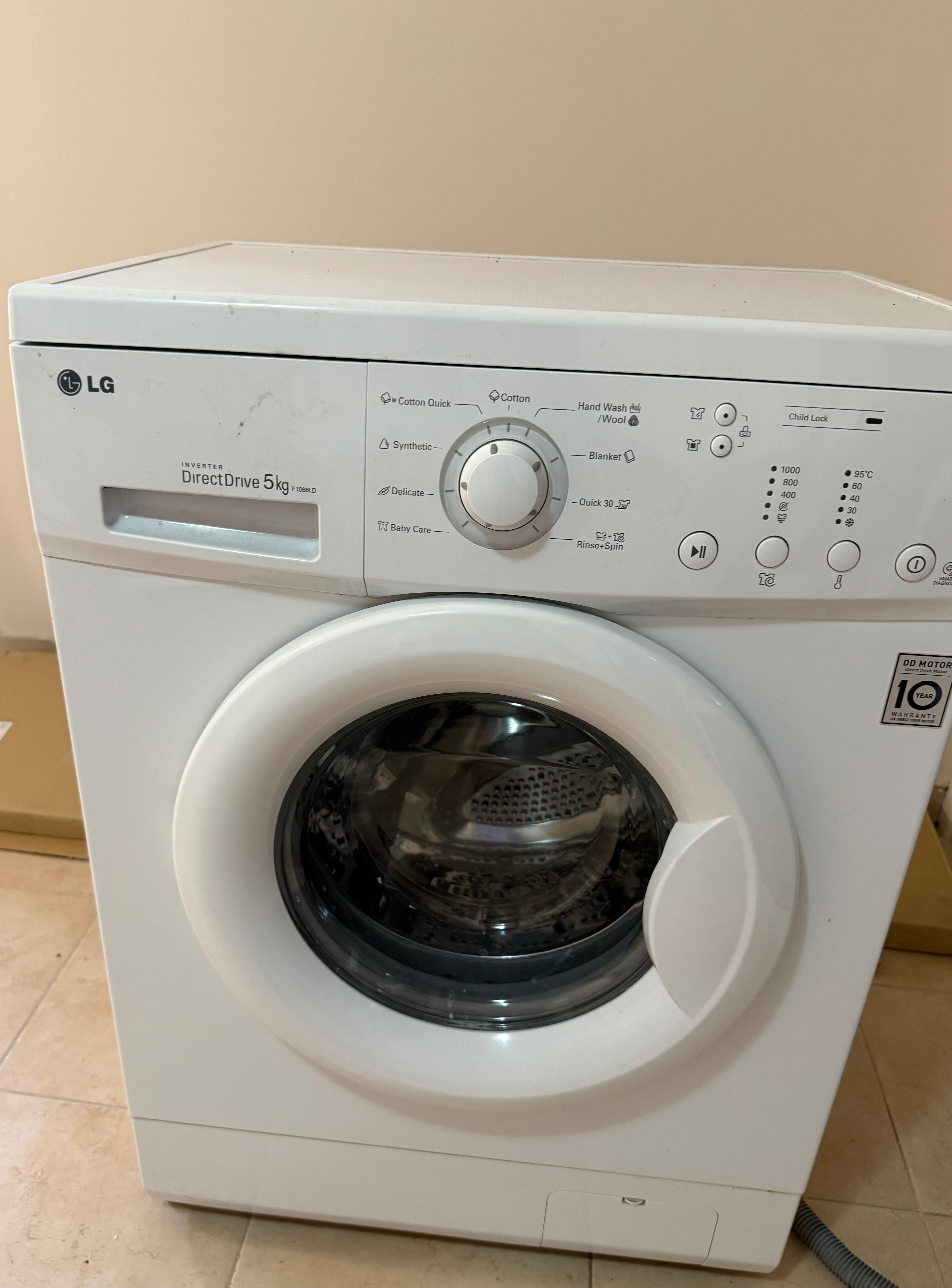 Пералня LG F 1088 LD