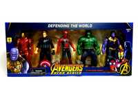 Set figurine de actiune ,Avengers, Marvel,4 Eroi si Raufacatorul