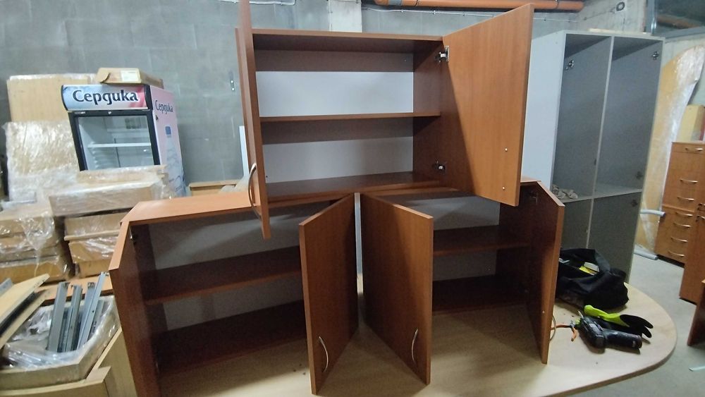 Кухненски шкафове горен ред 80/60/30см 3бр