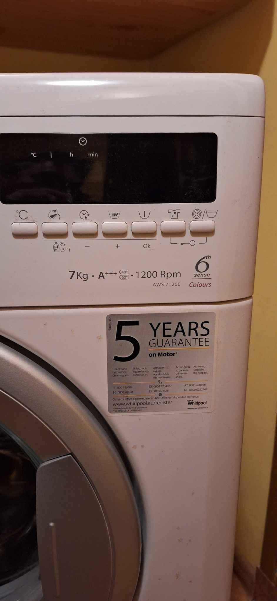 Пералня Whirlpool AWS 71200