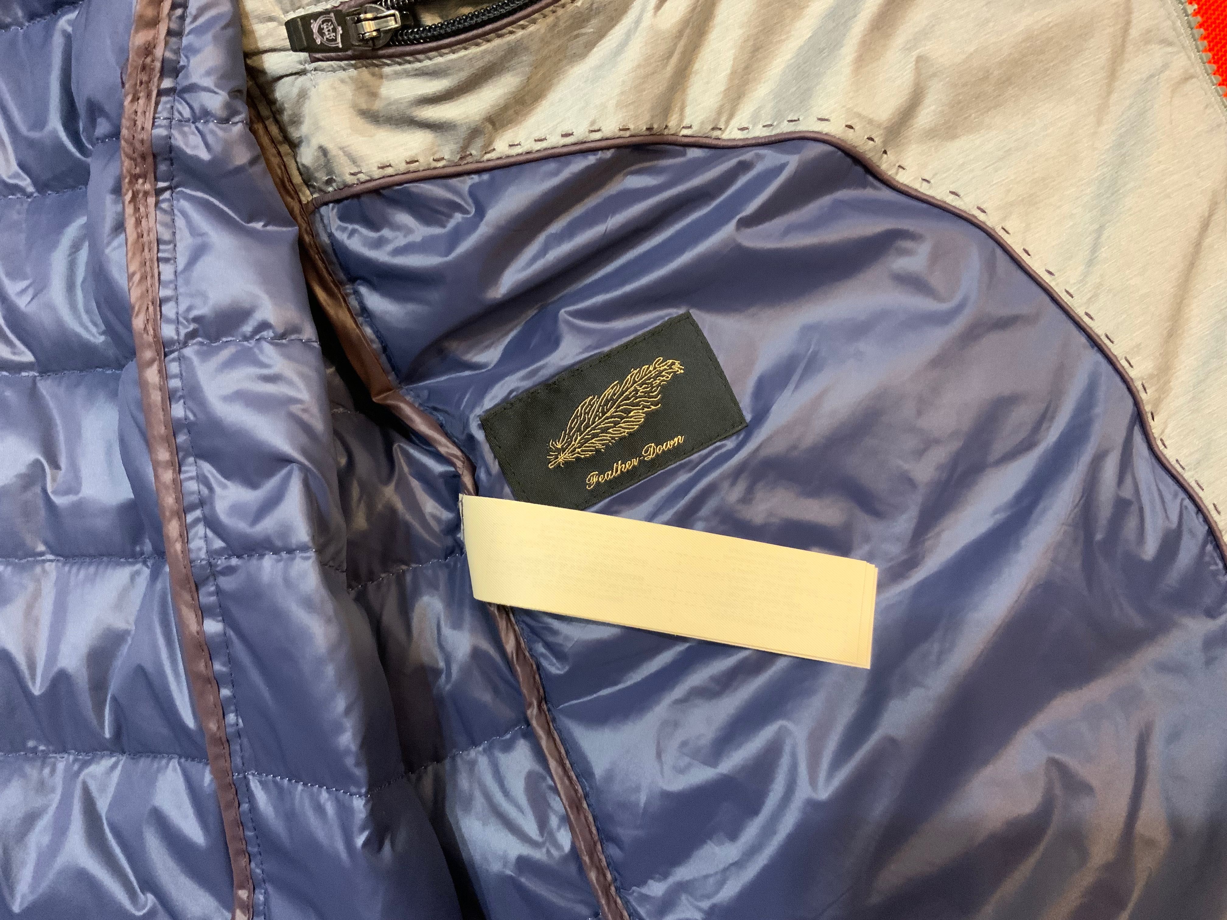 Massimo Dutti-оригинално пухено яке 52л