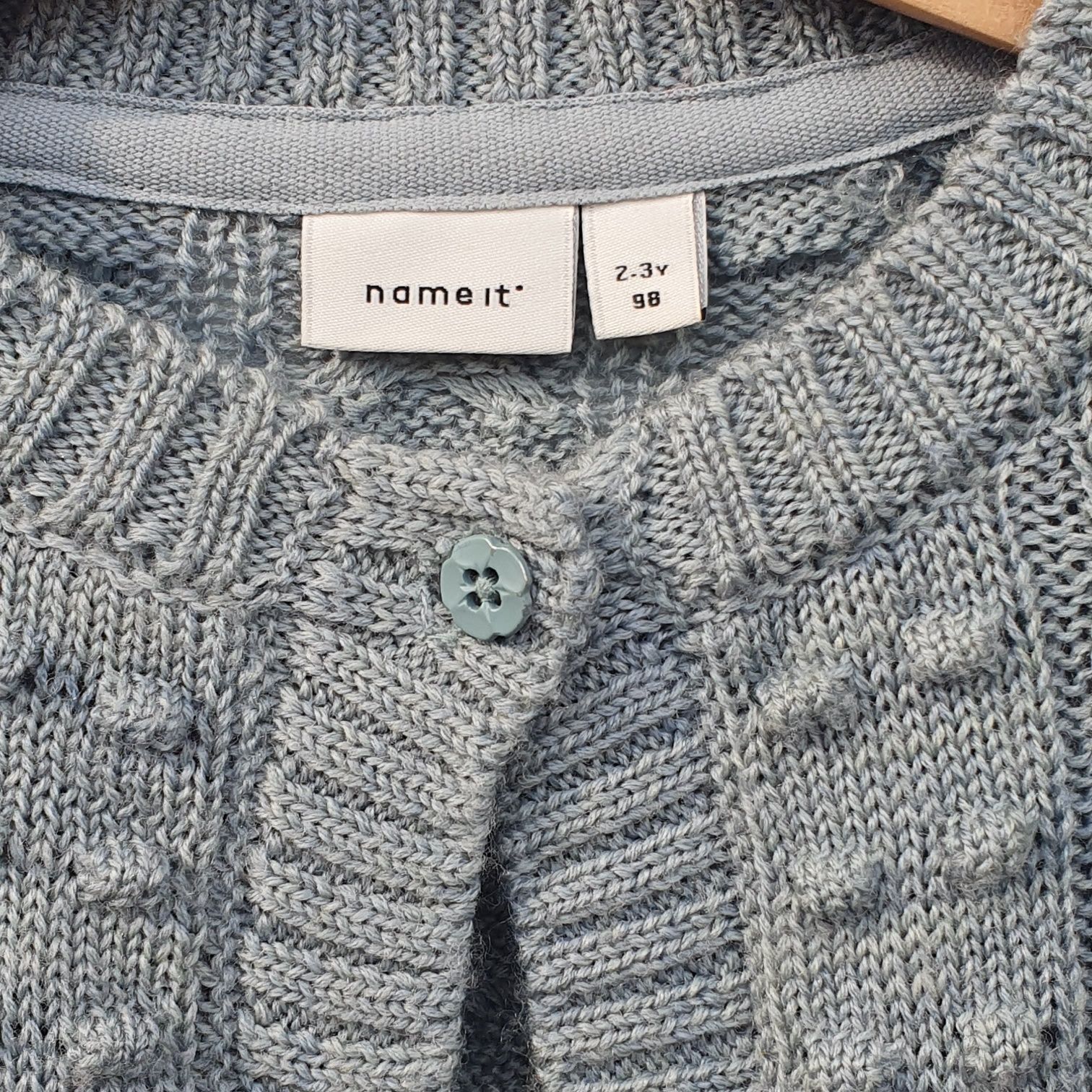 Pulover, cardigan 100% lana merinos, 2-3 ani, 92-98. Din Norvegia