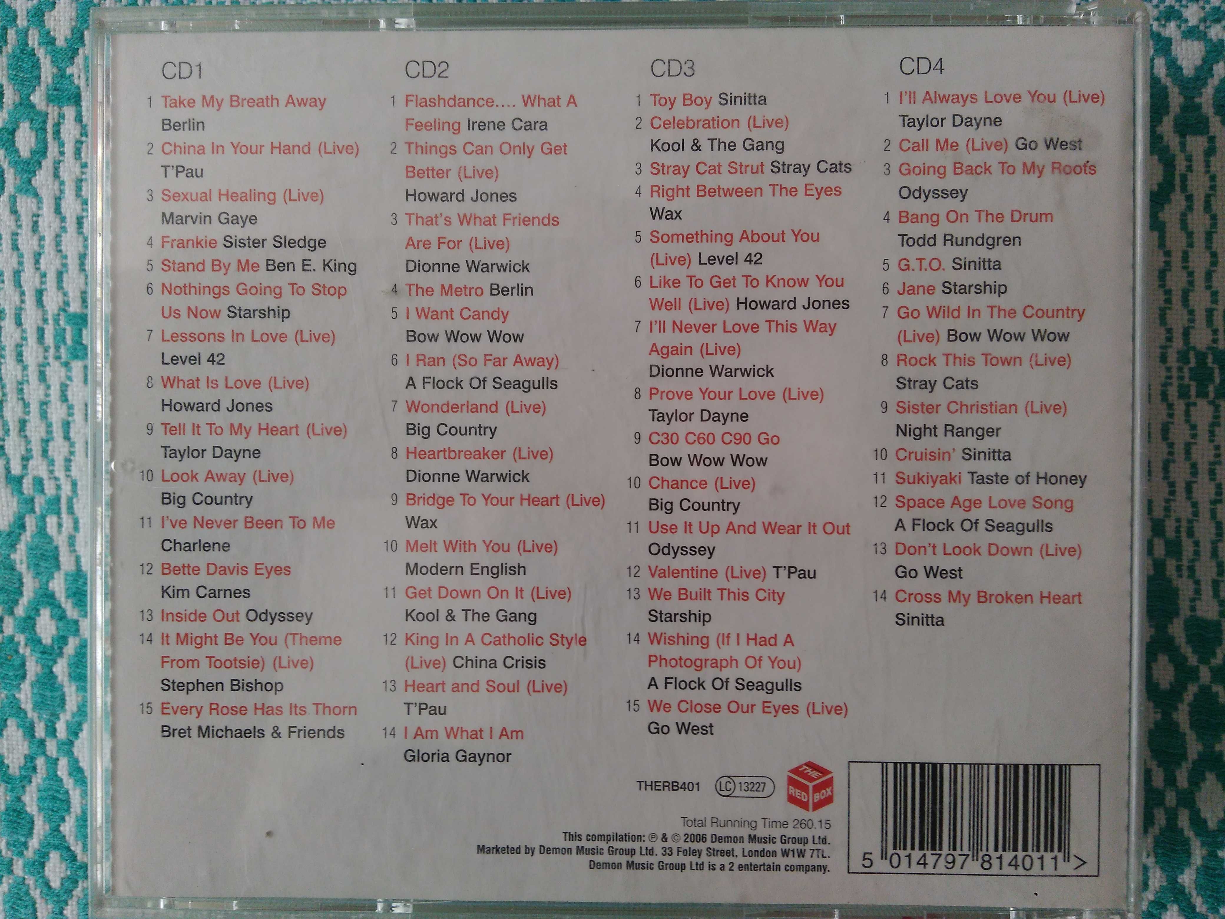 CD The Ultimate Collection Hits Of The 80s