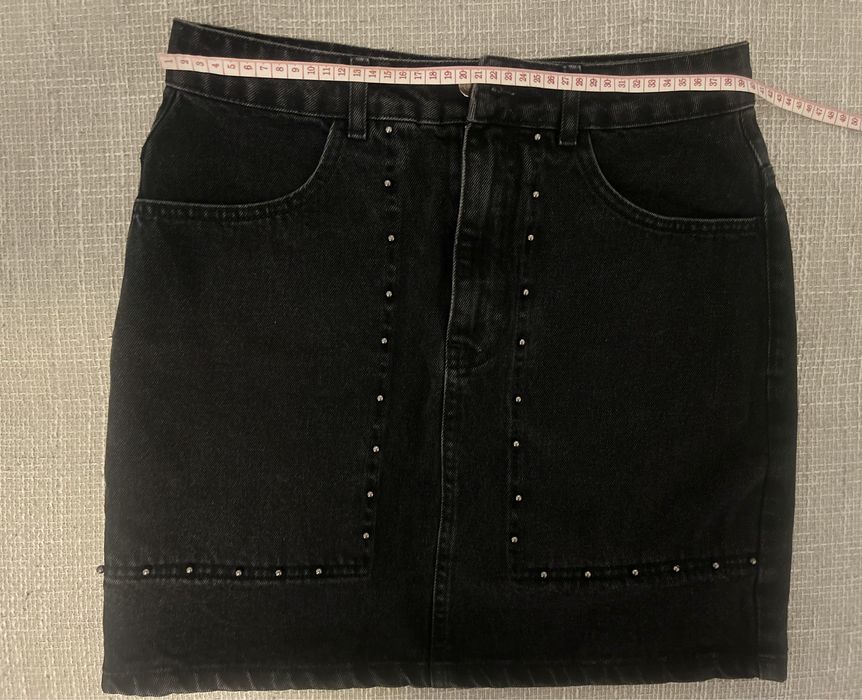 Fusta din blug, neagra, marimea L
