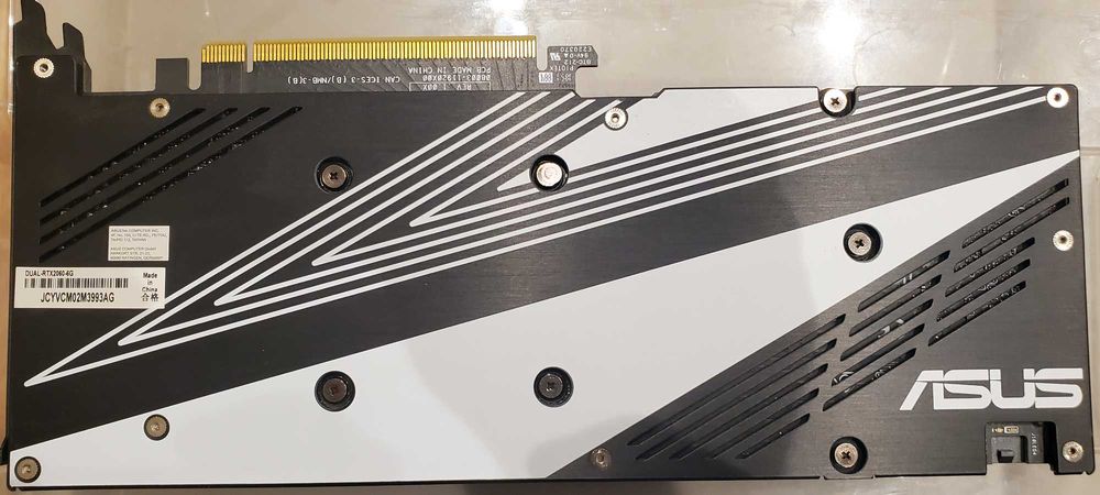 Видео Карта ASUS Dual RTX2060 6GB GPU