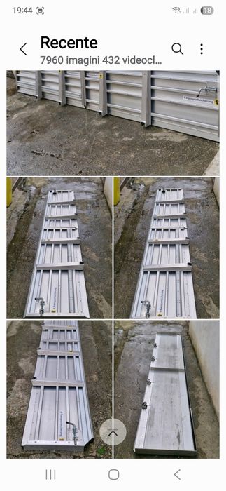 Vand obloane din. Aluminium.