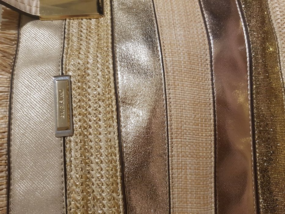 Geanta aurie River Island