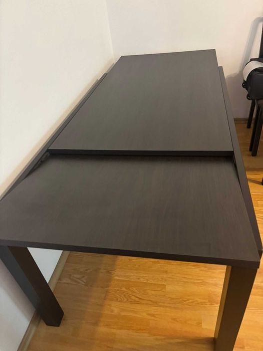 Masa extensibila + 4 scaune IKEA