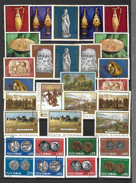 Un super clasor plin cu timbre, filatelie 4 file = 8 pagini format A4