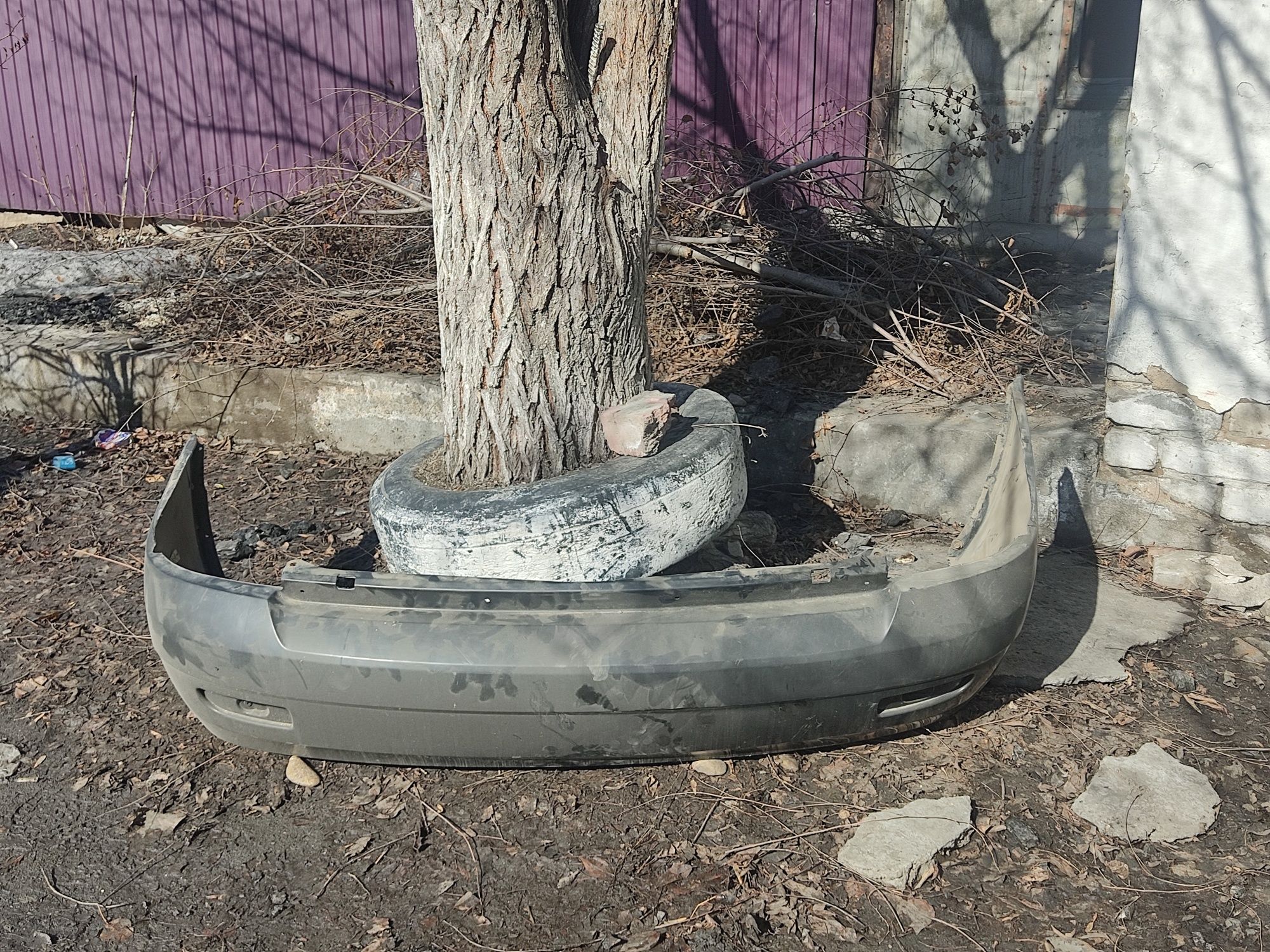Бампер  приора 1