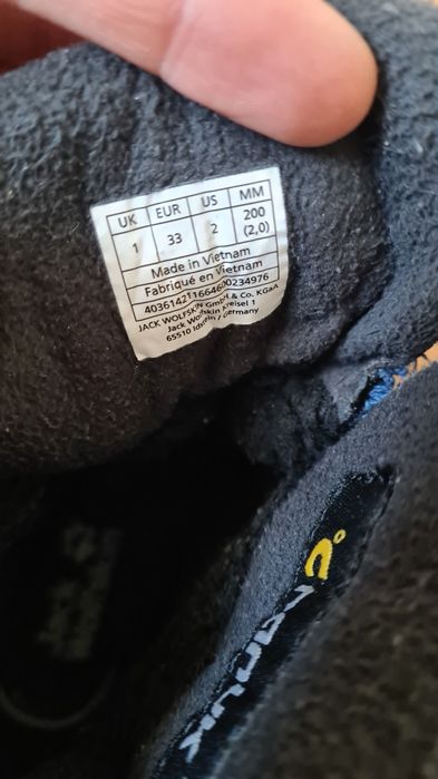 Ghete Jack Wolfskin marime 33