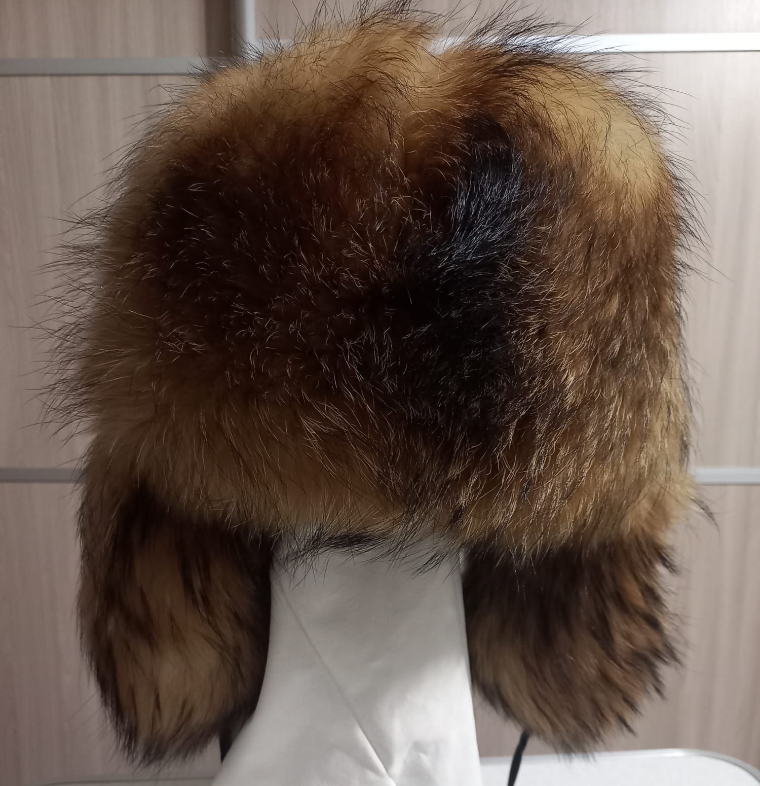 Шапка ушанка меховая