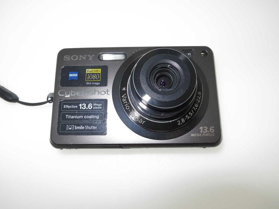 Sony Cyber-shot DSC-W300 компактен цифров фотоапарат камера титаниум