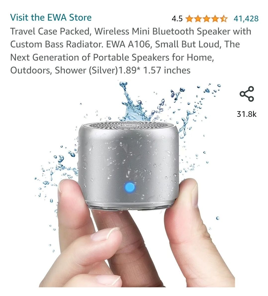 Wireless Mini Bluetooth Speaker with Custom Bass Radiator