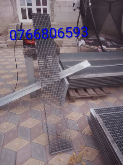 Grătare zincată orice model și pentru spălătorii auto și trepte pentru