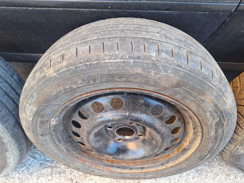 Джанти с гуми 4х100 15 Опел