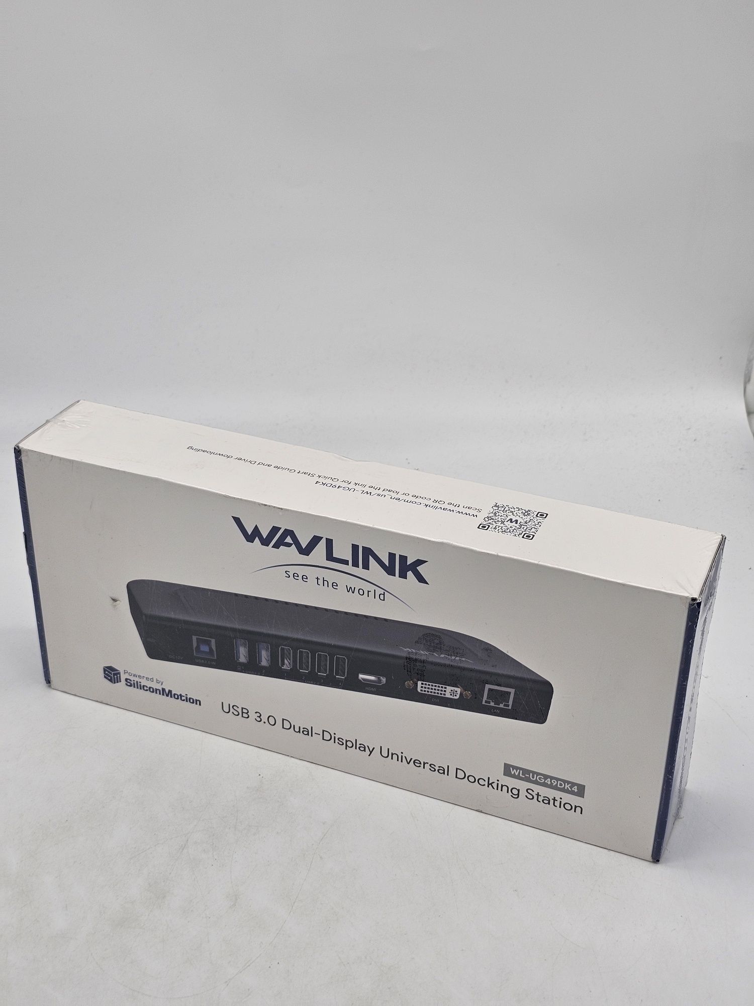 Wavlink USB-A Stație de andocare cu HDMI 4K Ethernet Negru (WL-UG39DK1