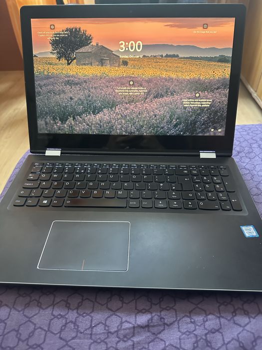 Lenovo Yoga 2-1 510 intel i3 7100U 8gb ram  sau schimb cu Macbook !
