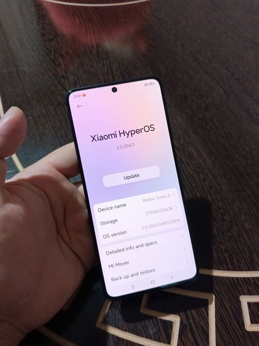 Redmi turbo 3 12/256 full komplekt