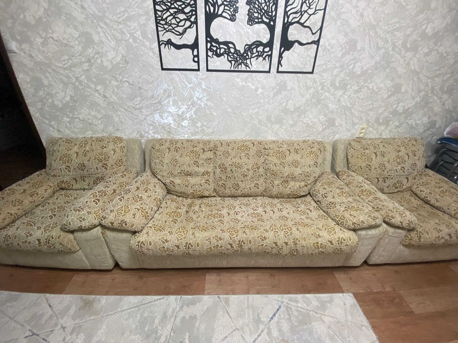Диван и 2 кресло