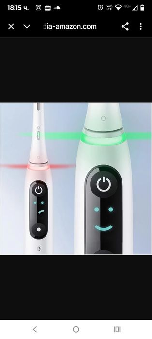 Oral-B iO Series 8 Limited Edition  Електрическа четка за зъби, бяла