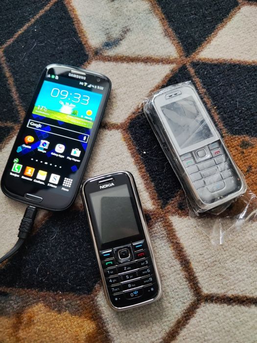 Nokia 6233 и galaxy s3