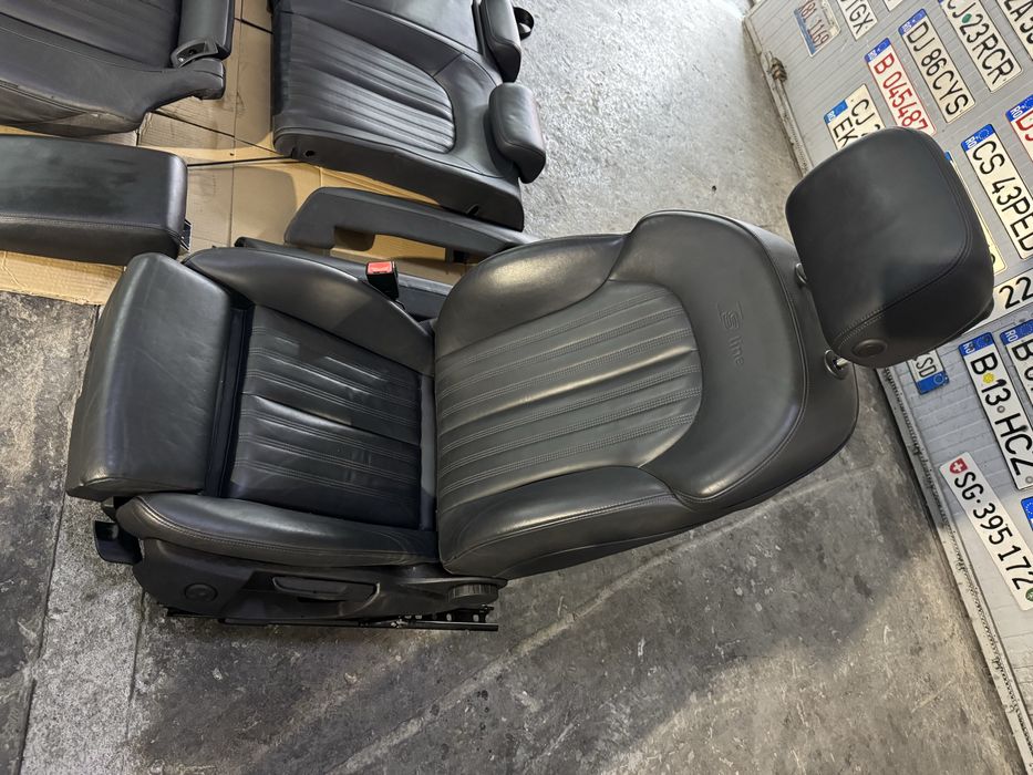 Interior Piele S-Line Scaune Banchete Cotiera Audi A6 C7 Combi/Sedan