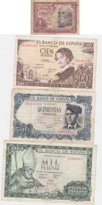 Lot 4 bancnote Spania