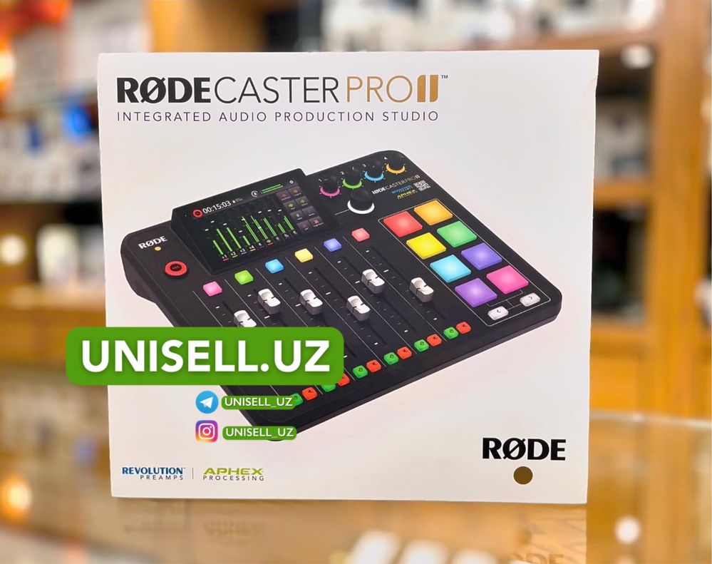 RODE CASTER PRO II — Микшер Пульт Soundcard