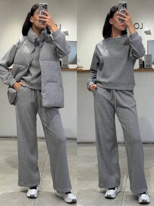 Спортивный костюм тройка с жилеткой