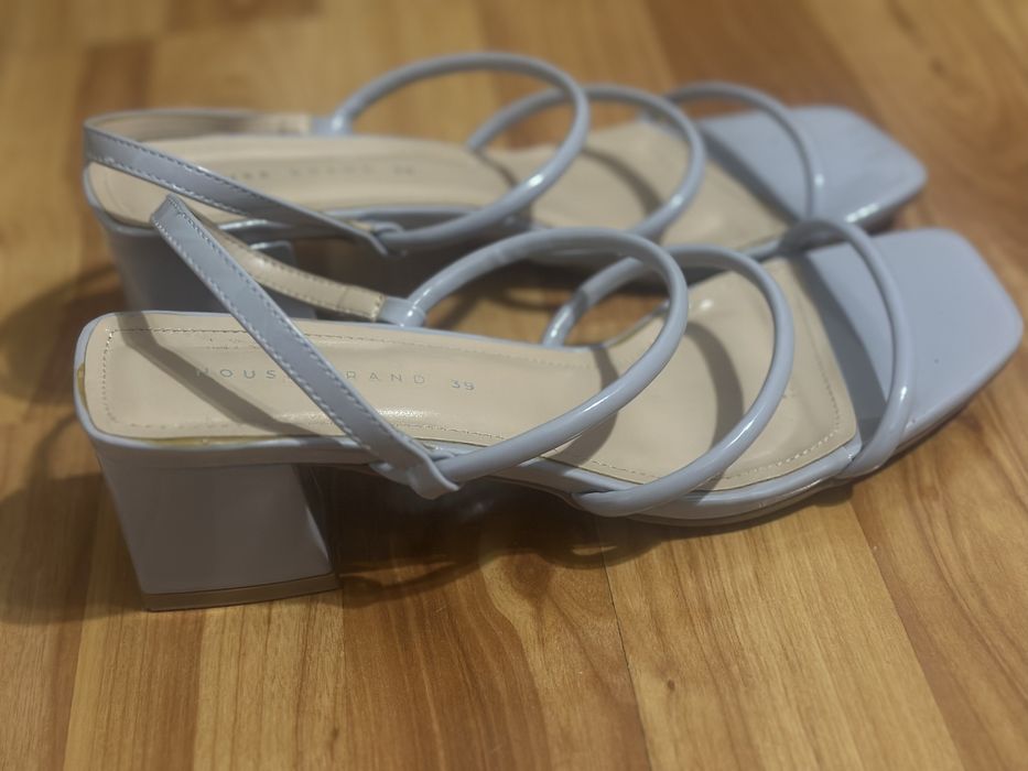 Sandale cu toc House Brand lila 39