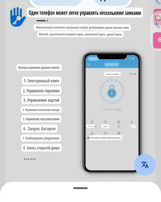Замок для дверь пароль