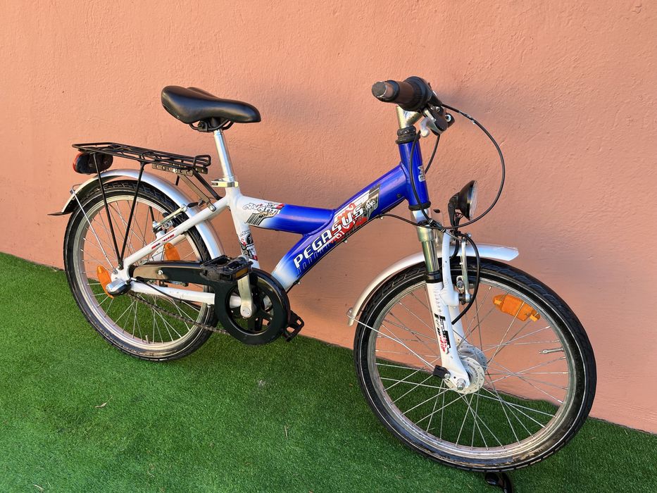 Алуминиев Детски Велосипед PEGASUS 20цола  3скор.Внос Германия