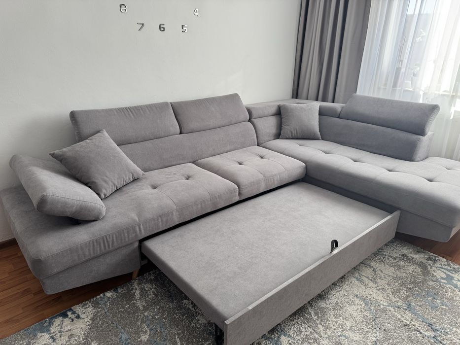 Coltar extensibil cu tetiere