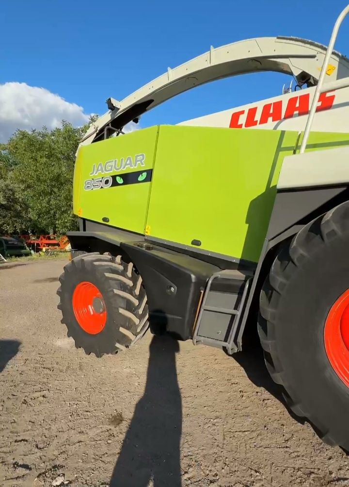 Claas Jaguar 850.Yangi texnikamiz yetib keldi.Kemper jatki bilan