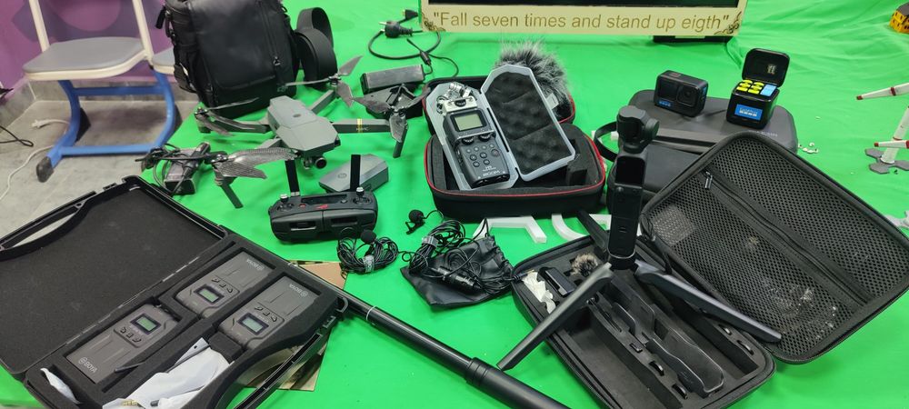 DJI osmo pocket 2, GoPro 11 black edition, DJI mavic pro и м.д.