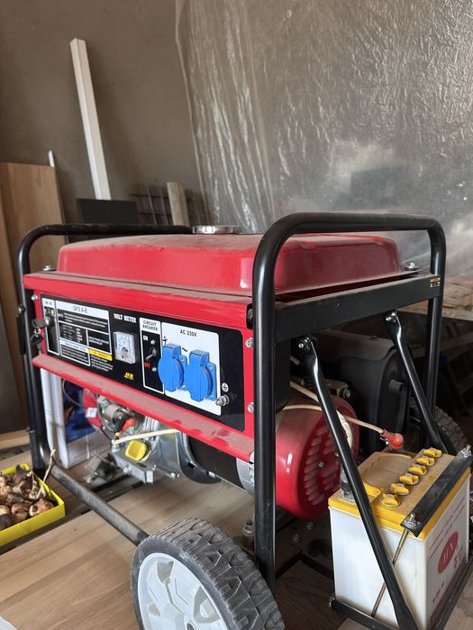 Новый генератор Zhongshen ZSQF5.0 E 5KW (электро старт)