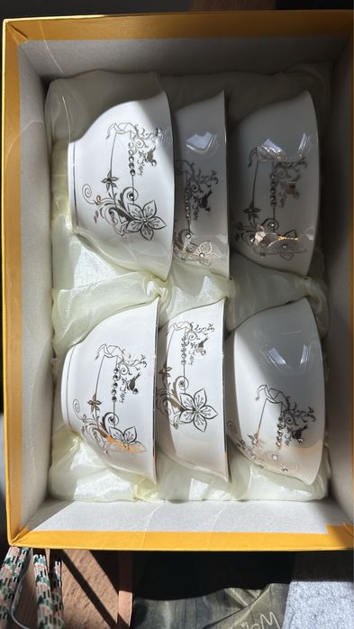 Подарочный набор 6 кесе, новый