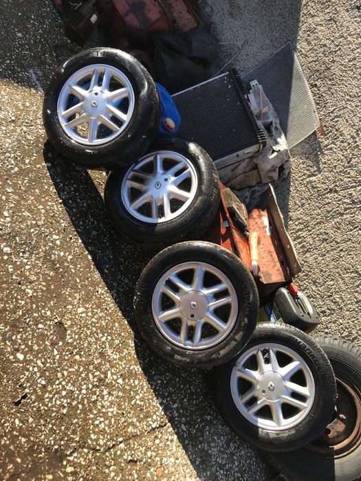 Оригинални алуминиеви джанти 15” за Рено Сценик, Лагуна и други