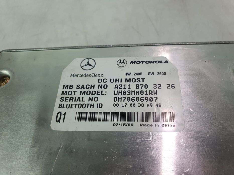 Modul bluetooth A2118703226 Mercedes-Benz E-Class W211 [facelift] [20