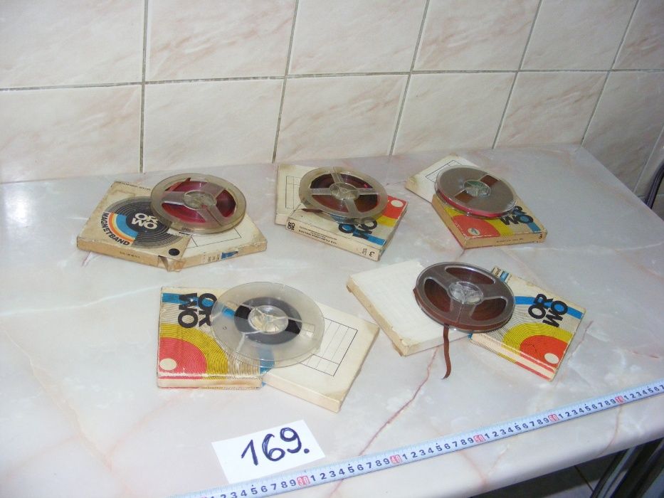 Lot role magnetofon (cod 169 )