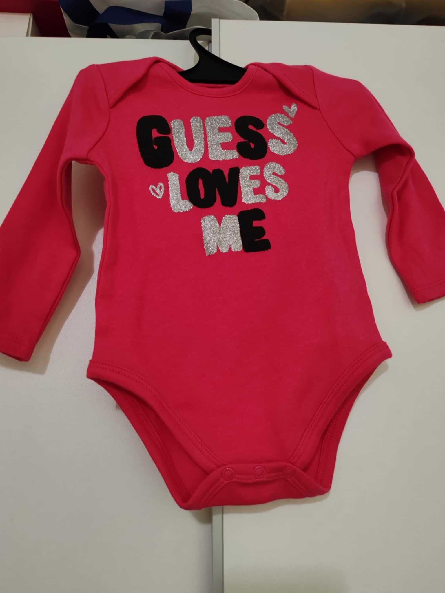 Бебешко боди Guess 3-6м.