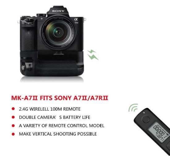 Дръжка за батерия MEIKE A7II Pro Professional Battery Grip